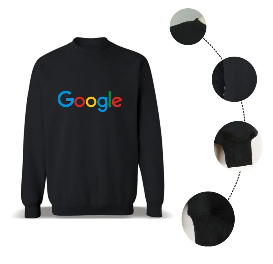 Толстовка с круглым вырезом и принтом логотипа google Microsoft спортивный костюм