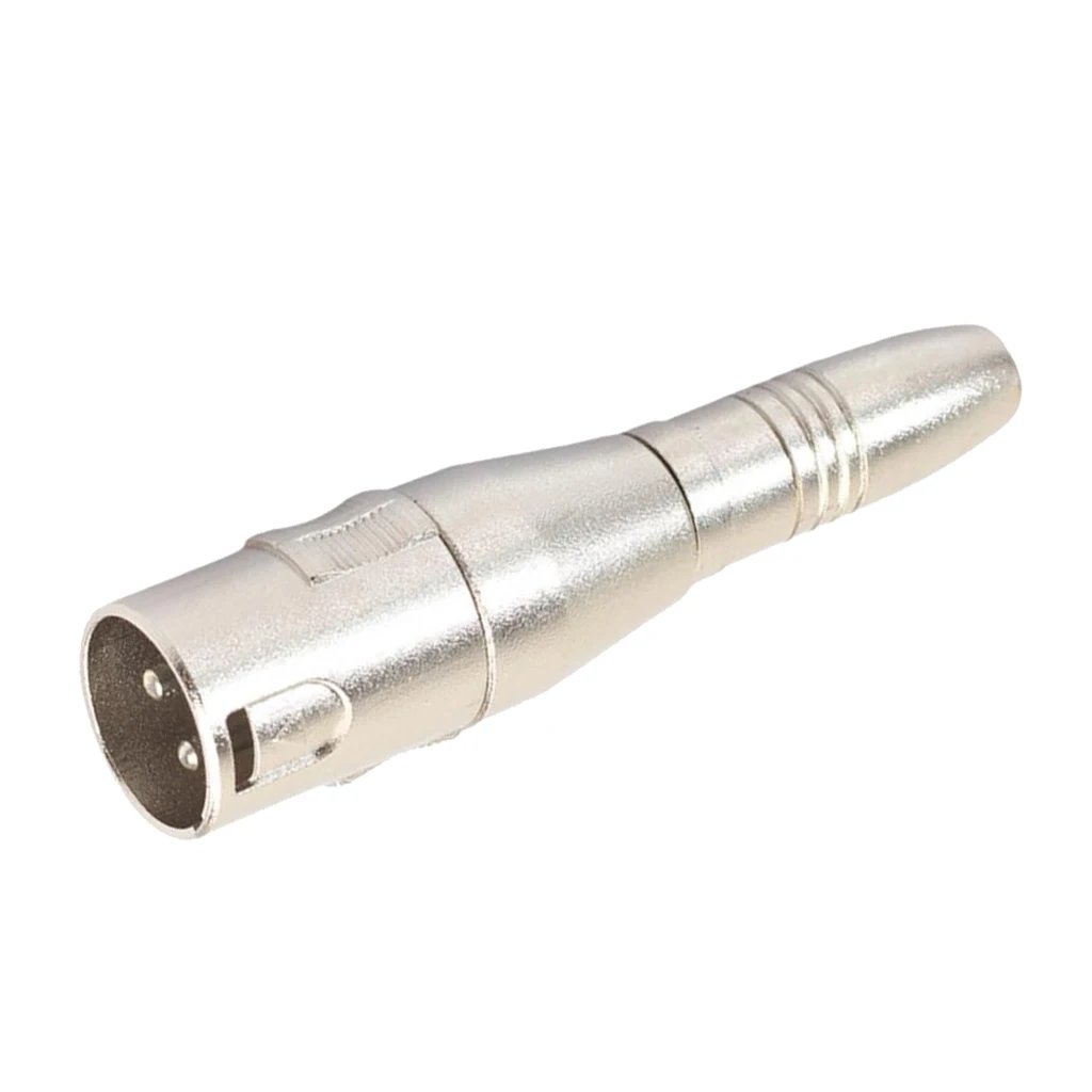 

1/4' Stereo XLR Male to Female Jack Plug Audio Cable Coupler Adapter Connector Mic AMP Parts
