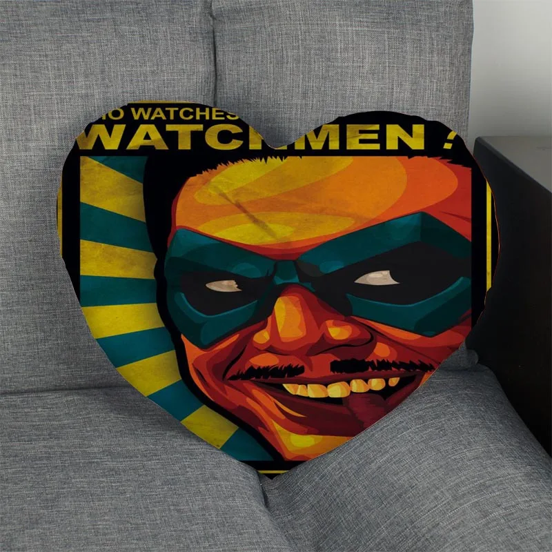 13 Art watchmen Custom сердце Наволочка на заказ Наволочка на молнии Обложка свадьба домашний офис декоративная на заказ Наволочка - Цвет: 13
