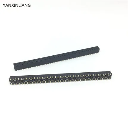 

2PCS Pitch 2.0mm 80 Pin 2x40Pin SMT SMD Double Row Female Pin Header Strip PCB Connector