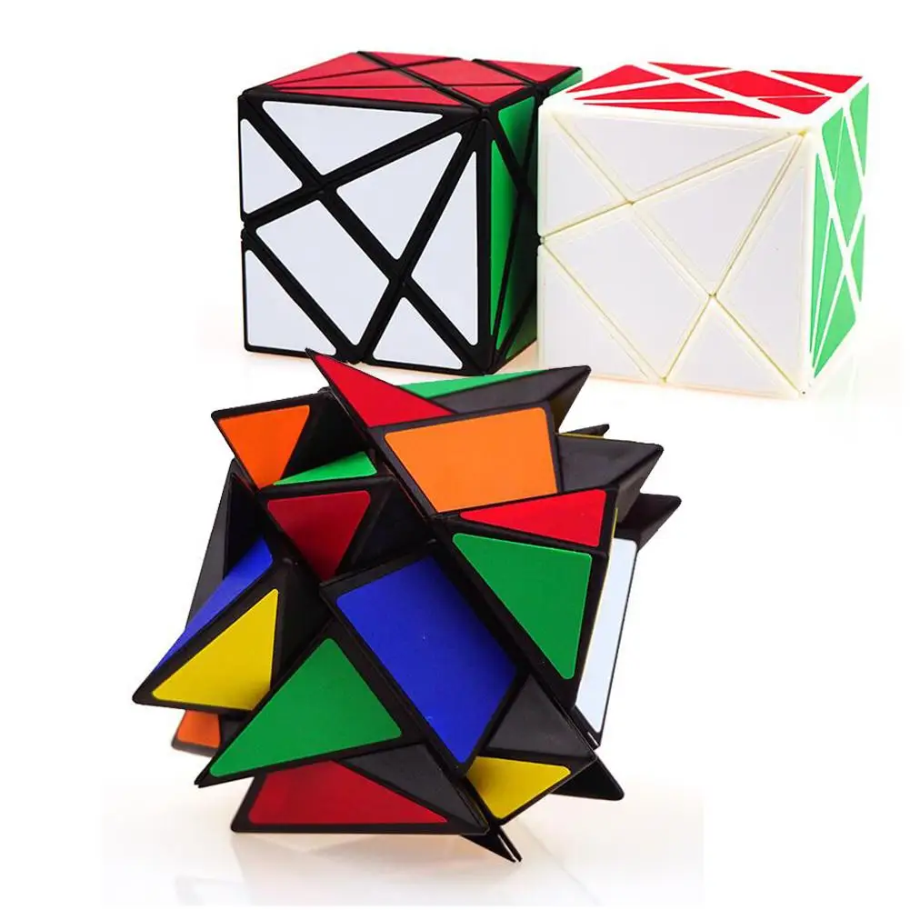 3x3x3 YJ Axis магический куб меняющий необычный скоростной с матовой наклейкой