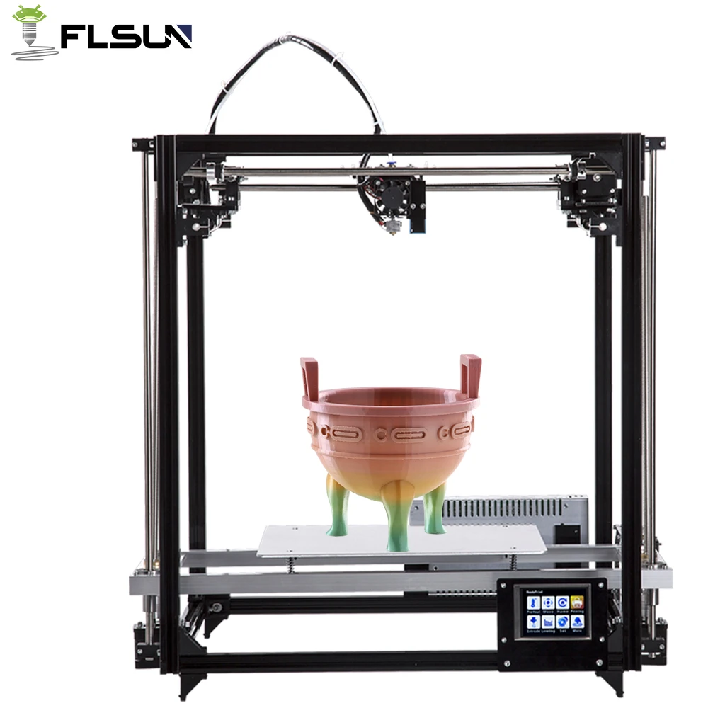 Flsun High Precision Metal Frame Cube 3D Printer Touch