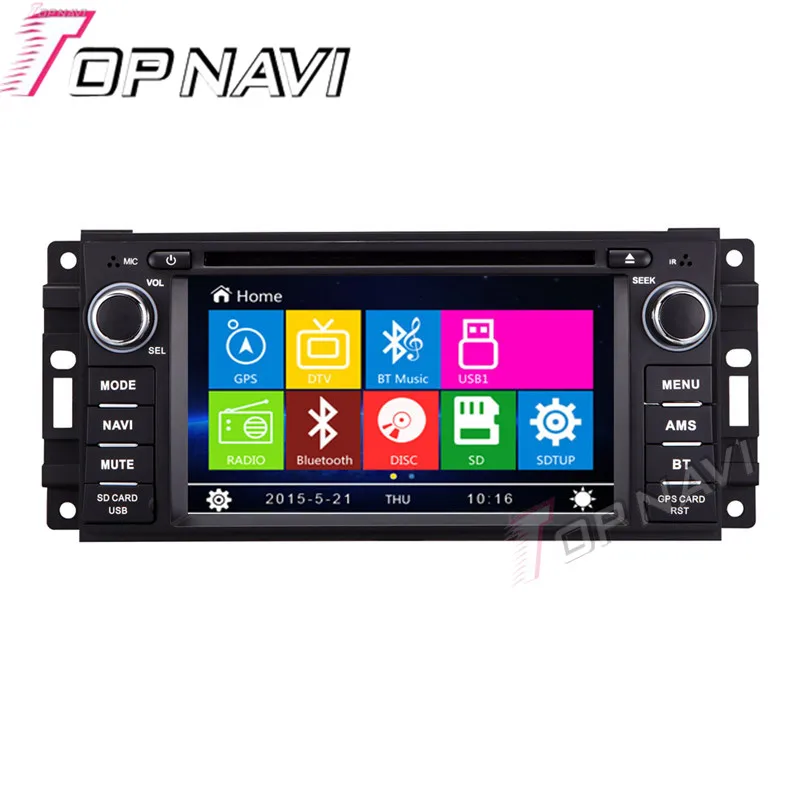 

Topnavi 6.2 " Car DVD GPS For Jeep Commander/ Wrangler Car Radio Multimedia Audio Stereo In Dash,Wince System