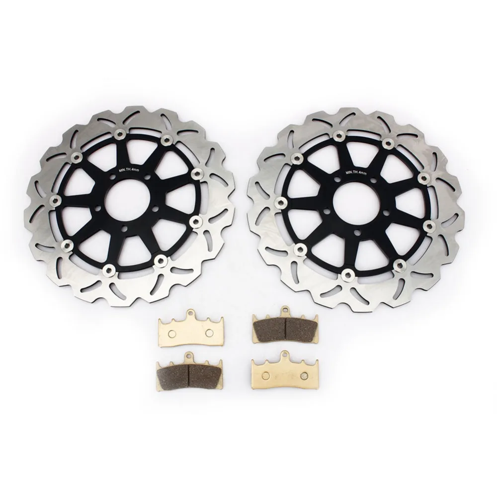 Передние тормозные диски BIKINGBOY для Suzuki GSXR 1000 K1 K2 2001 2002 750 1996 1999 TL R 1998 2002|Тормозные