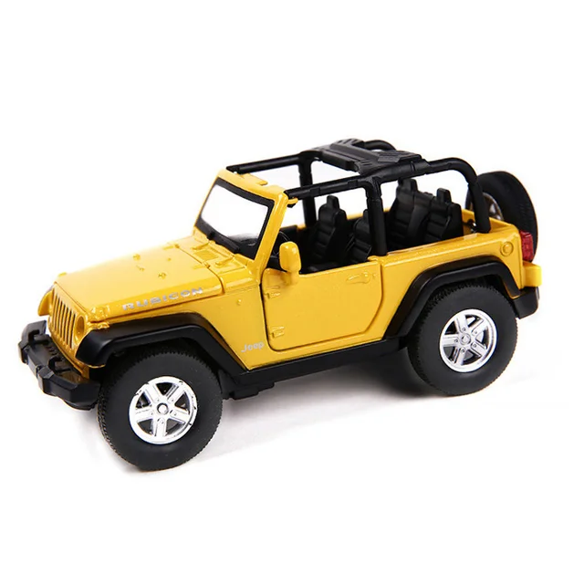 Jeep Wrangler Sahara Rubicon 1:32 Die Cast Modellauto Spielzeug Model Sammlung