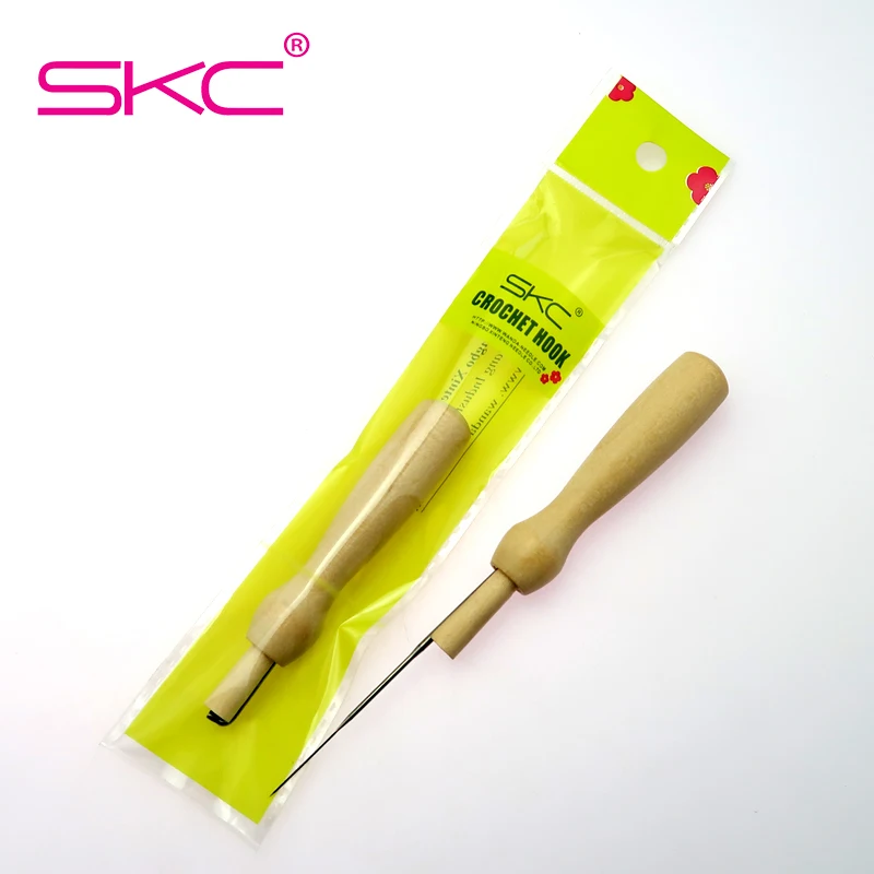 SKC Высококачественная деревянная ручка одной игла для валяния с 7 шт. Сменные иглы Набор для шерсти Вышивка Хобби DIY ремесла