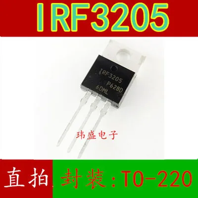 

IRF3205 TO220 IRF3205PBF TO-220 55V 98A 8mOhm 97.3nC new original new original In Stock