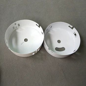 

2pieces/lot 100mm White canopy for aisle lamp imbeded mounting or corridor lamp imbeded mounting ceiling plate