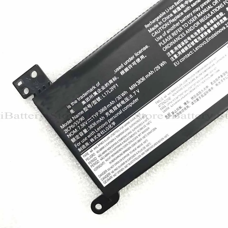 Оригинальный аккумулятор L17L2PF1 для Lenovo IdeaPad 320 14ABR 15ABR 520 15IKBR Xiaoxin 5000 15 серии L16M2PB2