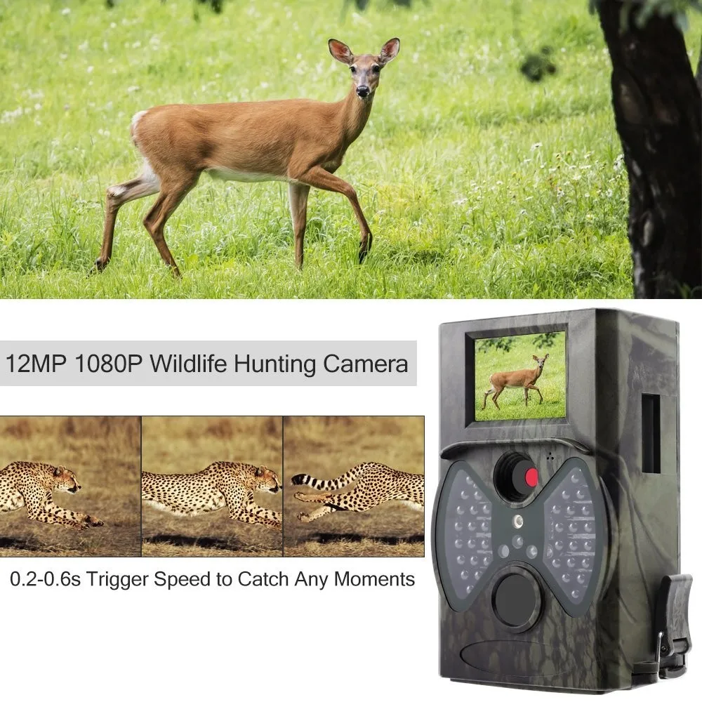 HuntingTrailWildCameraHC300APhotoTrapWildlifeWirelessCameras