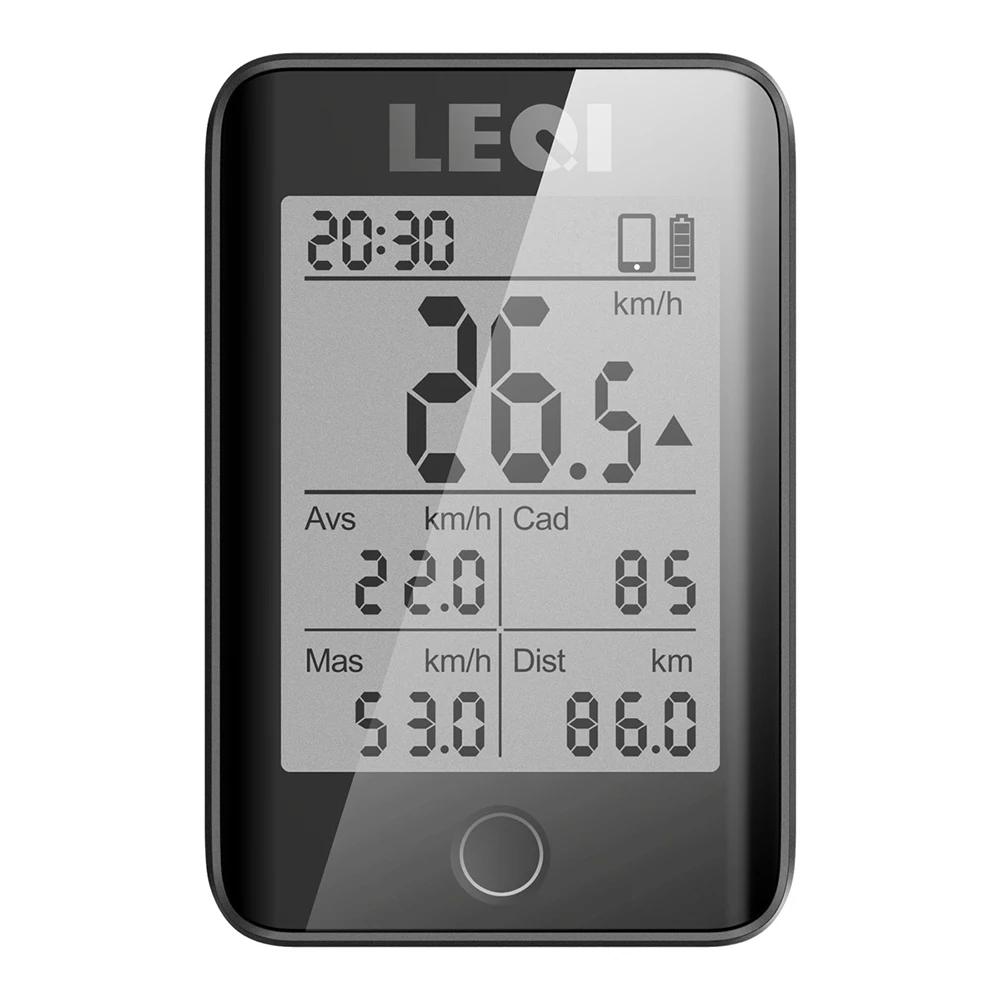 

2.2'' Large Screen Bicycle Computer Wireless Cycling Bicycle Computer Rainproof Speedometer Odometer