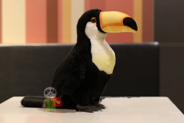 Toucan Статуэтка toucan плюшевая игрушка toucan Кукла Плюшевая Игрушка хорошего качества праздничный подарок 25 см