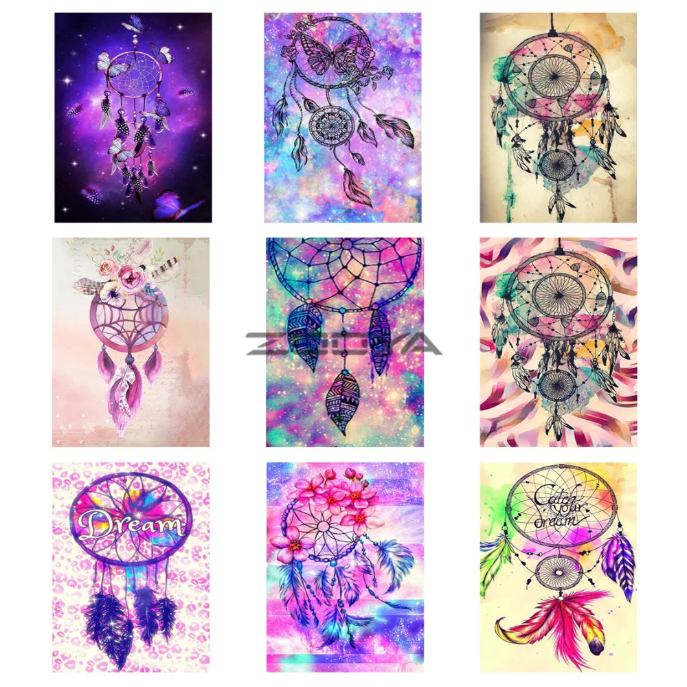 

ZOOYA 3D DIY Needlework Diamond Painting Home Decor Diamond Embroidery All Drill Rhinestone Mosaic Picture R221