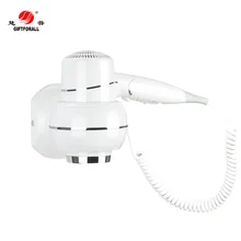 GIFTFORALL фен профессионального стайлинга настенный портативный не повредить волосы ветер отеле ванной дома фен D157