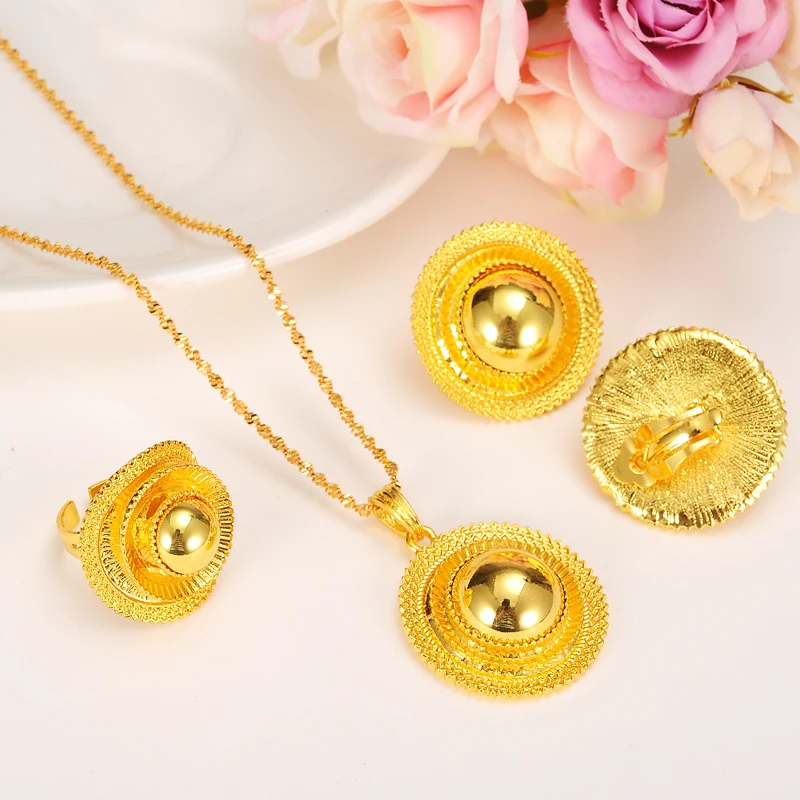 2017-Ethiopian-Wedding-Jewelry-sets-gold-Necklaces-Habesha-Traditional-Festival-Jewellery-Africa-Women-s-pendant-earring