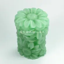 Маргаритка силиконовая форма для мыла Свеча форма ручной работы 3D DIY Carft формы S246