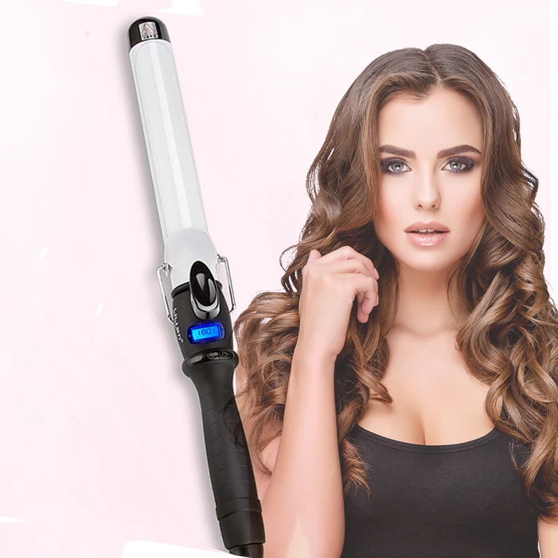 Ceramic Styling Tool Lcd 19 38mm Professional Curling Irons
