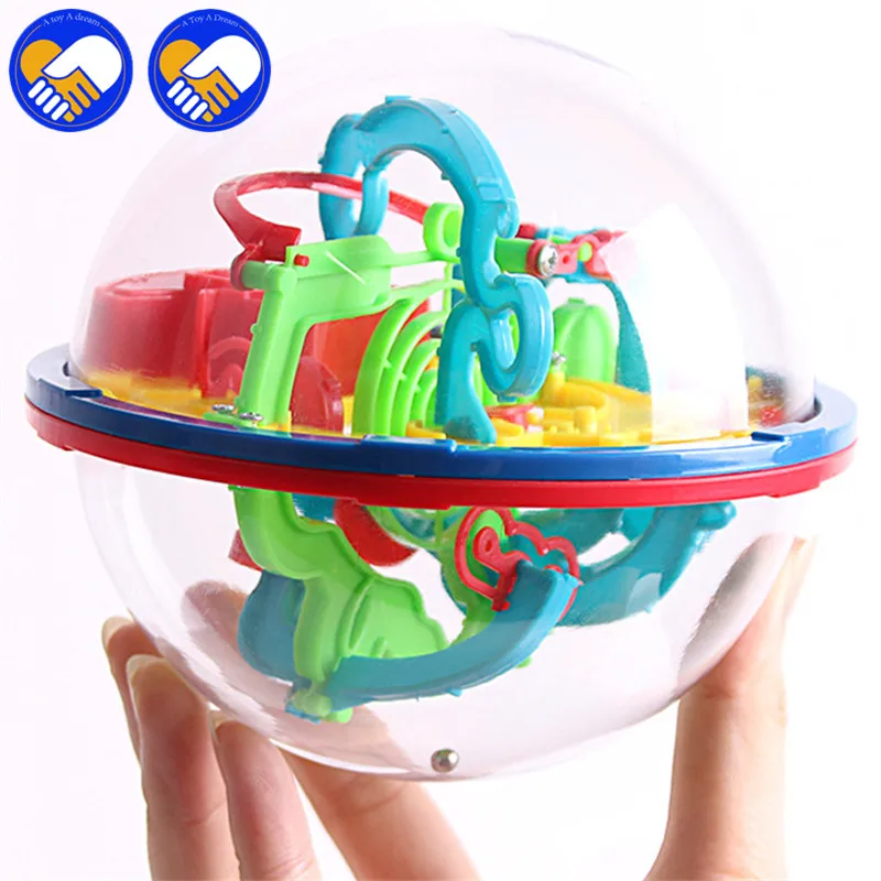3D волшебный лабиринт шар Perplexus Интеллектуальный детские игрушки мраморная