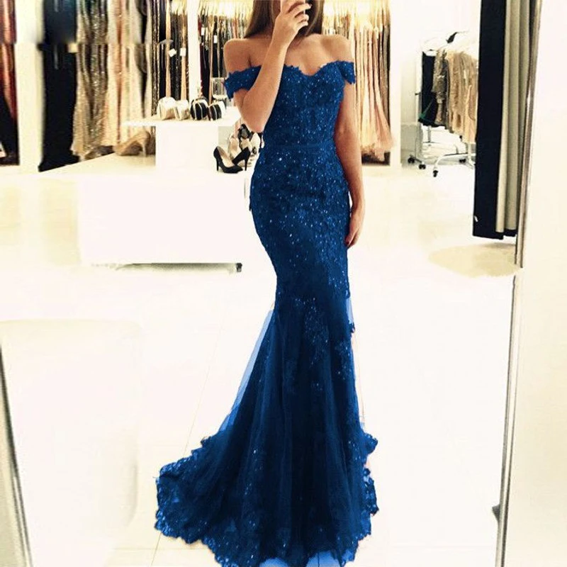 Off-the-Shoulder-Beaded-Lace-Prom-Long-Elegant-Dresses-vestido-formatura-Red-Mermaid-Prom-Evening-Dress (2)