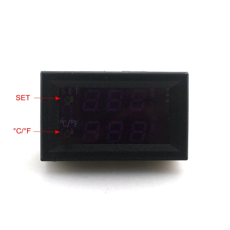 DC12V 0,1 Präzisions Mikrocomputer Digital Thermostat Temperaturregelschalter 