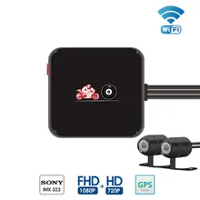 Original M6L Wifi car font b camera b font dual lens full hd 10800P motorcycle dvr