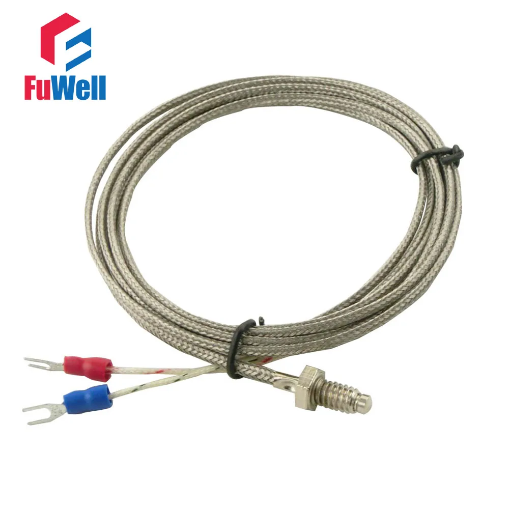 M8 диаметр резьбы 1 м/2 м/3 м/4 м/5 м провод типа K/E термопара|thermocouple type|thermocouple wirethermocouple