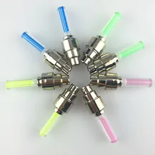 1 Pair LED Lights Valve’s Caps Mountain Road Bike Bicycle Lights LEDS Tyre Tire Valve Caps Wheel Spokes LED Light BL0157