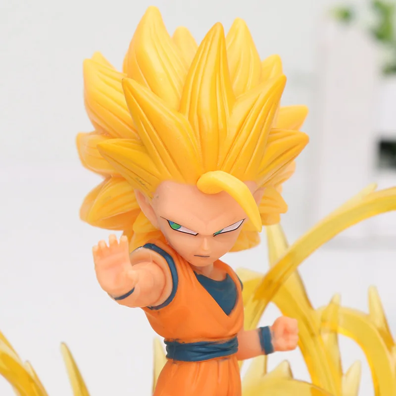 9 шт./компл. Dragon Ball Super Burst Rose Black Goku Blue God Vegetto Broly фигурка freeza Brinquedos игрушки фигурные куклы