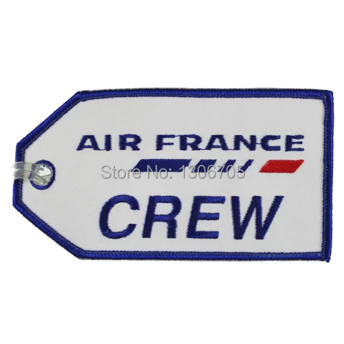 

Air France French Airlines Crew Luggage Bag Tags