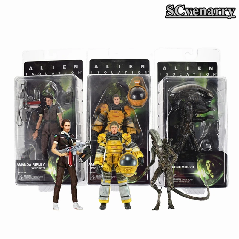 NECA Alien Weyland-Yutani Weyland Yutani Commando Ellen Ripley PVC Action Figure Toys Doll 20CM | Игрушки и хобби