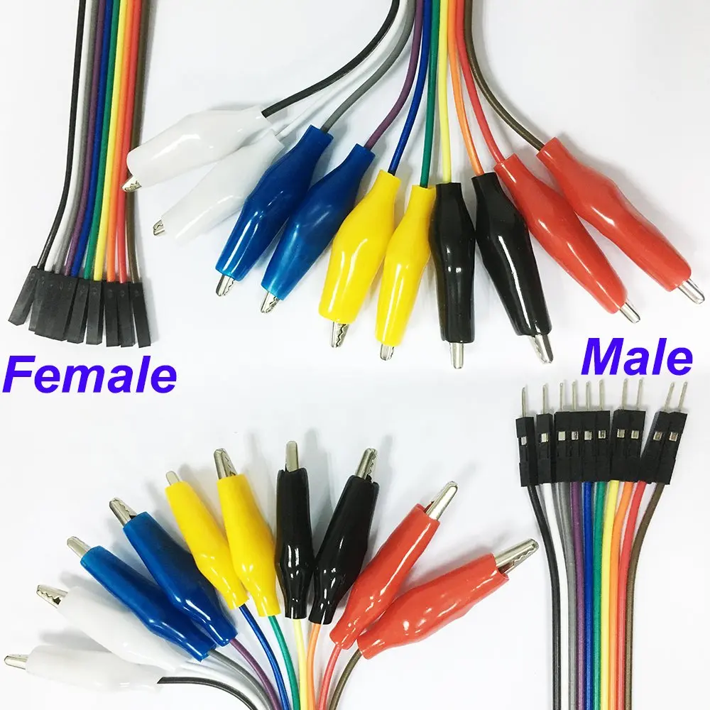 Alligator Clip Test Leads  Jumper Wire 
