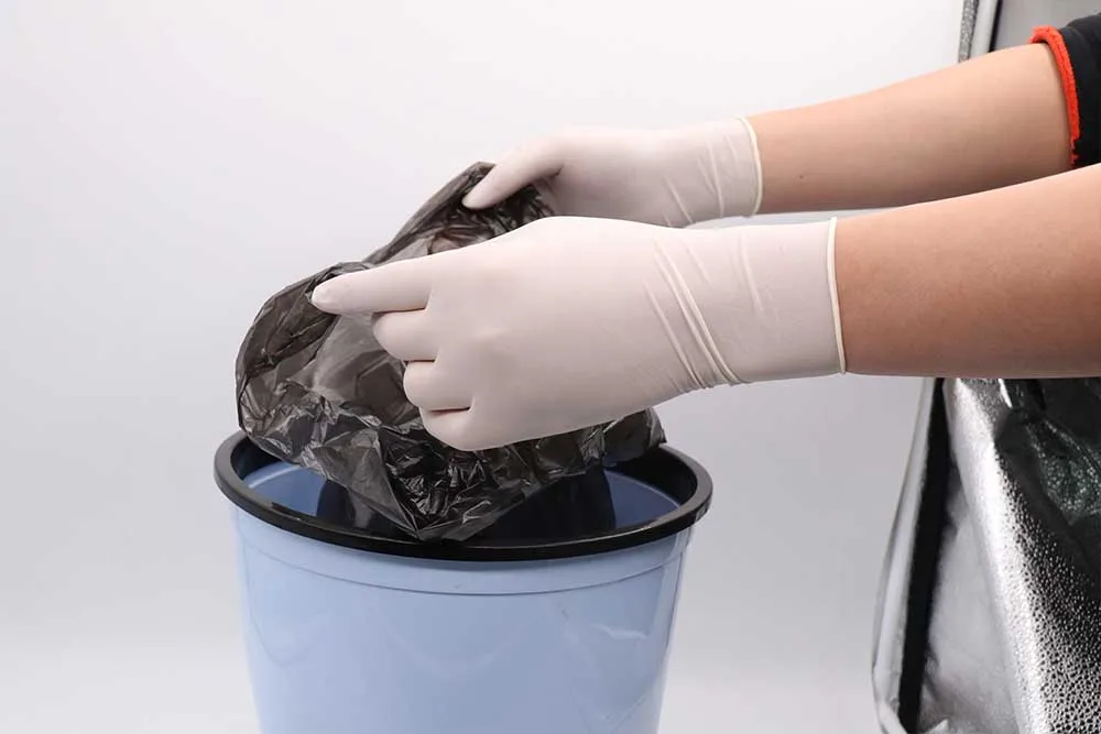 100 шт оптом многофункциональный одноразовый резиновый перчатки толстые Duable бытовые водонепроницаемые рабочие перчатки