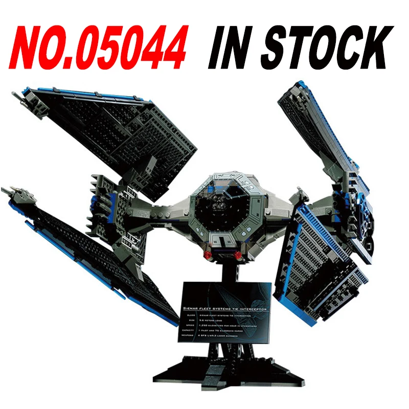 

Wars Stunning Limited Edition The TIE Interceptor Model Building Blocks Bricks Gifts