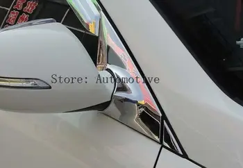 

High Quality ABS Mirror Chrome Car Door A Pillar Posts Trim Cover Scratch Resistant Post For KIA Sportage R 2010 2011 2012 2013