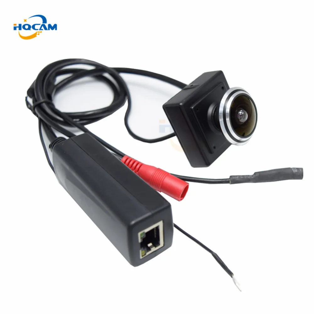 Baratos HQCAM 1080 p POE mini cámara IP Audio CCTV cámara de red de apoyo P2P ancho ángulo de potencia sobre Ethernet IPC web cam