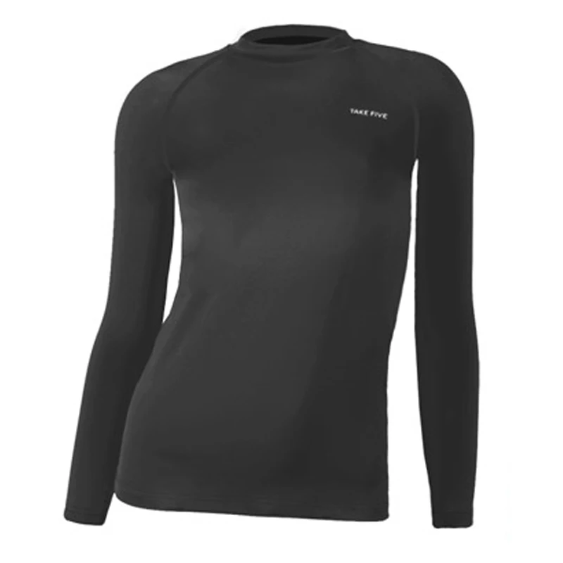 

New Premium Korea Take Five Women's Compression Under Base Layer Top Tight Long Sleeve Shirts- M-206-