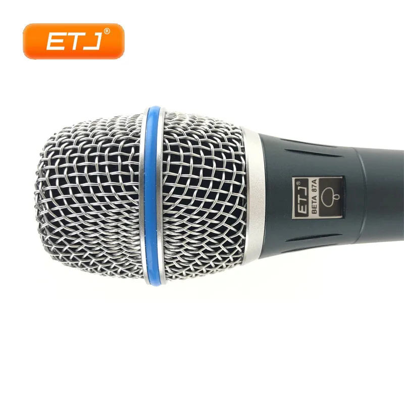 ETJ микрофон 10 шт. BETA87 Караоке проводной динамические микрофоны ktv BETA87A|Микрофоны| |