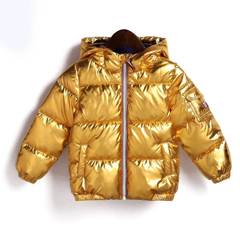 

2018 New Arrival Children Winter Thick Velvet Jacket for Girls Boys Hooded Warm Cotton Padded Parka Kids Unisex Outwear