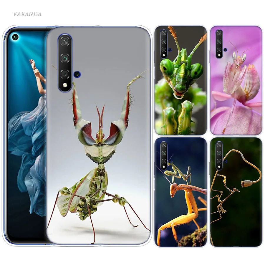 

Devil Flower Mantis Case for Huawei Honor 8X 8C 8 9 10 20 Play 8A lite Pro V20 Y9 Y7 Y6 Y5 Prime 2018 2019 TPU Phone Bags Couvre