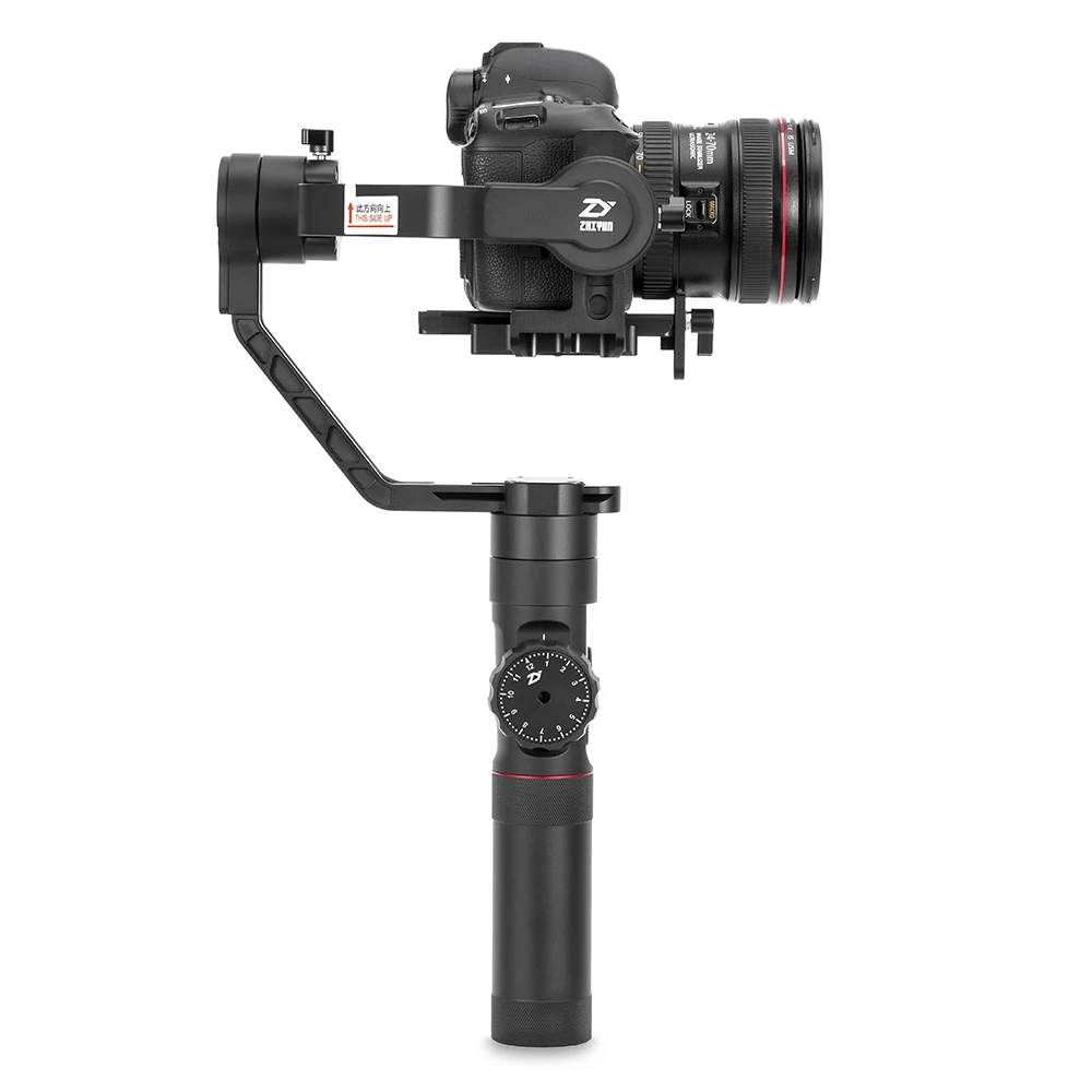 ZHIYUN Crane 2 3-осевой Ручной Стабилизатор для Камера SONY CANON PANASONIC NIKON, цифровой камеры и механическое устройство непрерывного изменения фокусировки камеры цифрового однообъективного зеркального фотоаппарата с шарнирным замком