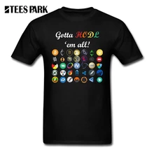 Bitcoin T-Shirt Crypto Digital Currency BTC Mining Coin HODL Lite Coin Dash T Shirts Cotton Tees Men Tee Plus Size Short Sleeves