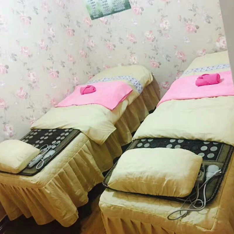 Нефритовая подушка с подогревом 4 размера|jade mattress|tourmaline matphysical therapy |