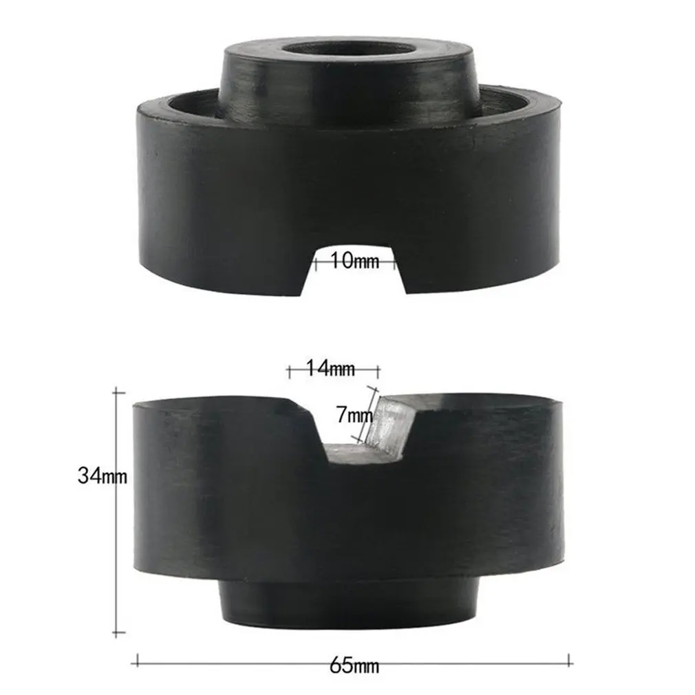 

6.5CM Lifting Jack Rubber Pad Durable Frame Protecting Tool Guard Adapter Tool Car Rubber Disc Car Accessories