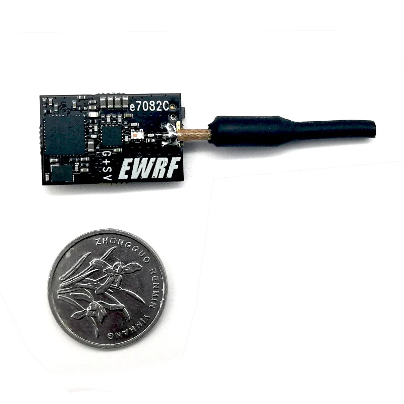 

New Arrival EWRF e7082C 25mW/100mW/200mW/OFF Power Adjustable 5.8G 48CH AIO VTX FPV Transmitter For RC Quadcopter Racing Drone