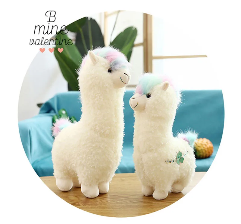 38-70 см Kawaii Alpaca плюшевые игрушки куклы милые Llama Alpacasso мягкие игрушки японская альпака мягкие животные куклы дети подарок