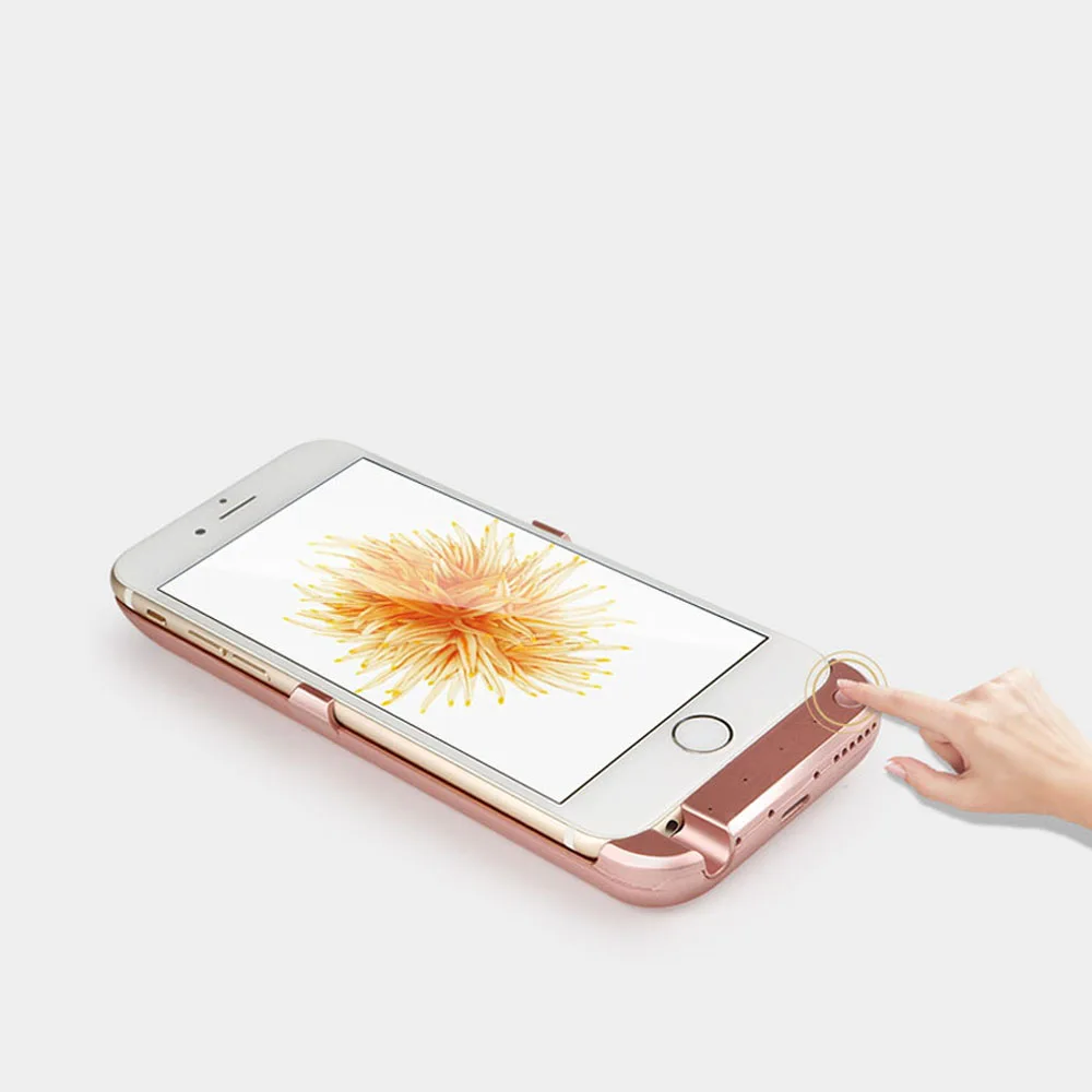 5000/8000mAh Battery Case For iPhone 6 s 6s Power Bank Charging Case For iPhone 6 6s Plus Battery Charger Case Cover