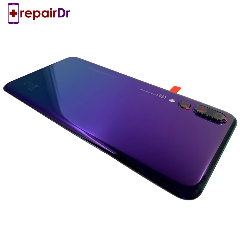 Новое оригинальное стекло для huawei P20 Pro крышка для батареи задняя крышка Корпус Дверь для huawei P20 Pro задняя крышка чехол с объективом камеры