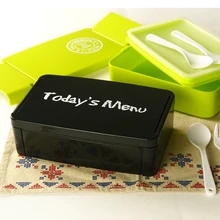 Производители продают Ланч-бокс один Творческий Ланч-бокс микроволновая печь пищевой может быть настроен-Bento box(00180