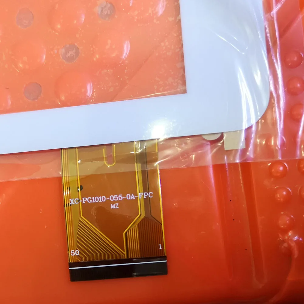 Pаспродажа 10,1 дюймов XC PG1010 055 0A FPC 50pin планшетный ПК сенсорный экран дигитайзер стекло сенсор запасные части XC PG1010 055