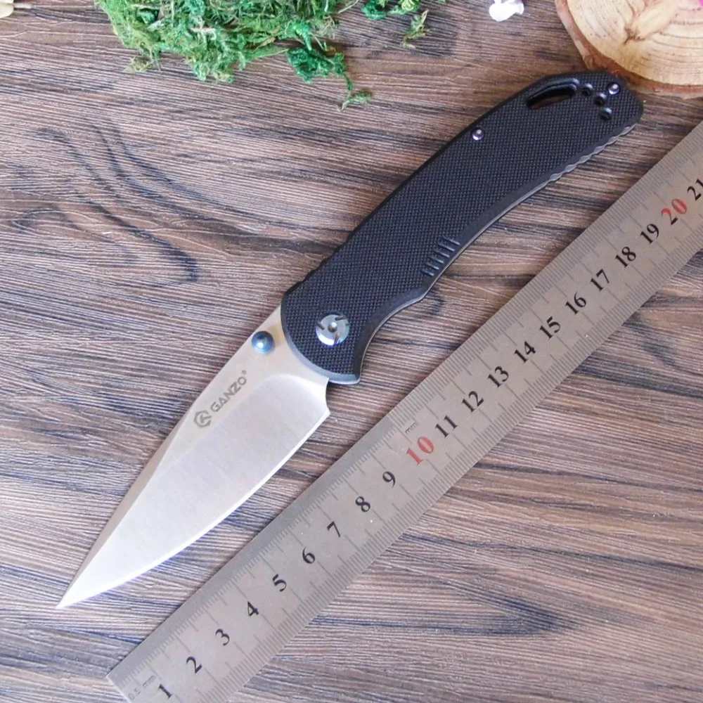 Продажа Ganzo G7531 Firebird F7531 58 60HRC 440C G10 или углеродного волокна ручки складной Ножи Открытый Отдых тактический инструмент карман Ножи